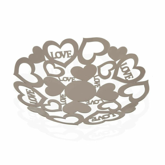 Fructieră Versa Cozy Metal Oțel (29 x 4,5 x 29 cm)