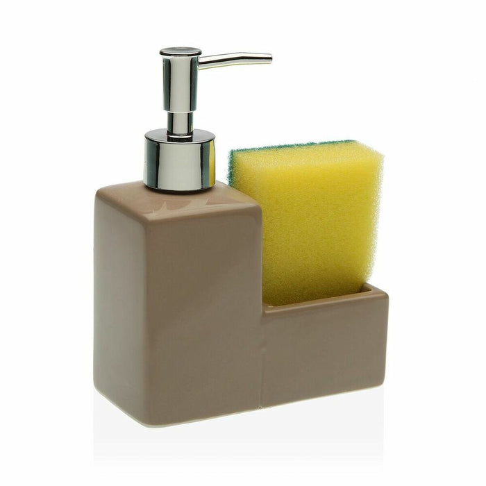 Dozator de Săpun Versa Bej Burete de sârmă Ceramică (6 x 16,5 x 13 cm) (13 x 6 x 16,5 cm)