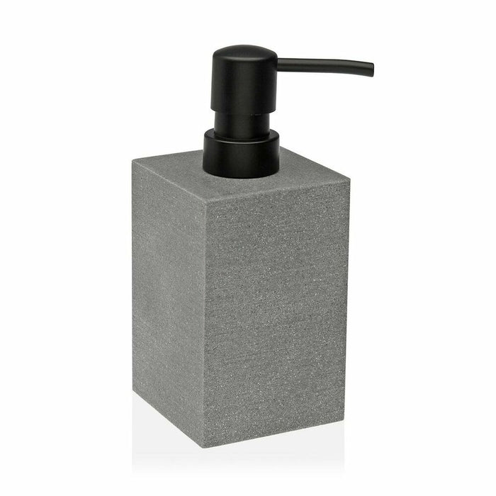 Dozator de Săpun Versa Slate Gri Plastic Rășină (7,1 x 16,1 x 7,1 cm)