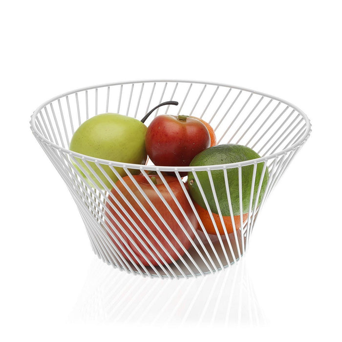 Fructieră Versa Alb Oțel Fier (13,5 cm)