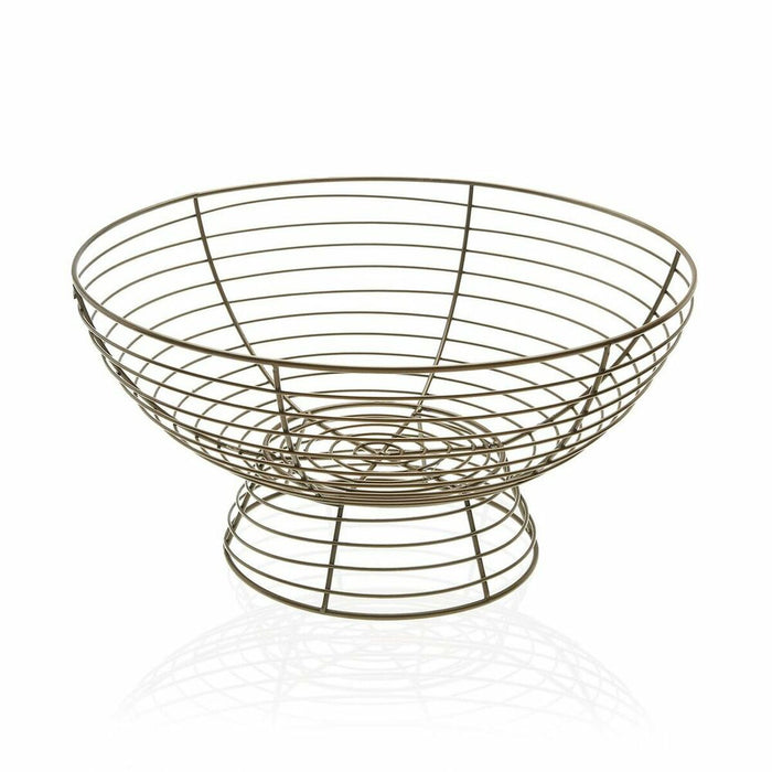 Fructieră Versa Metal Oțel (33 x 17 cm)