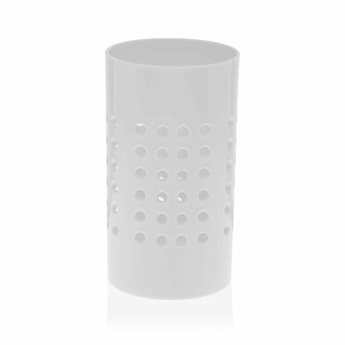Curgător pentru tacâmuri Versa Alb polistiren (10 x 18,7 x 10 cm)