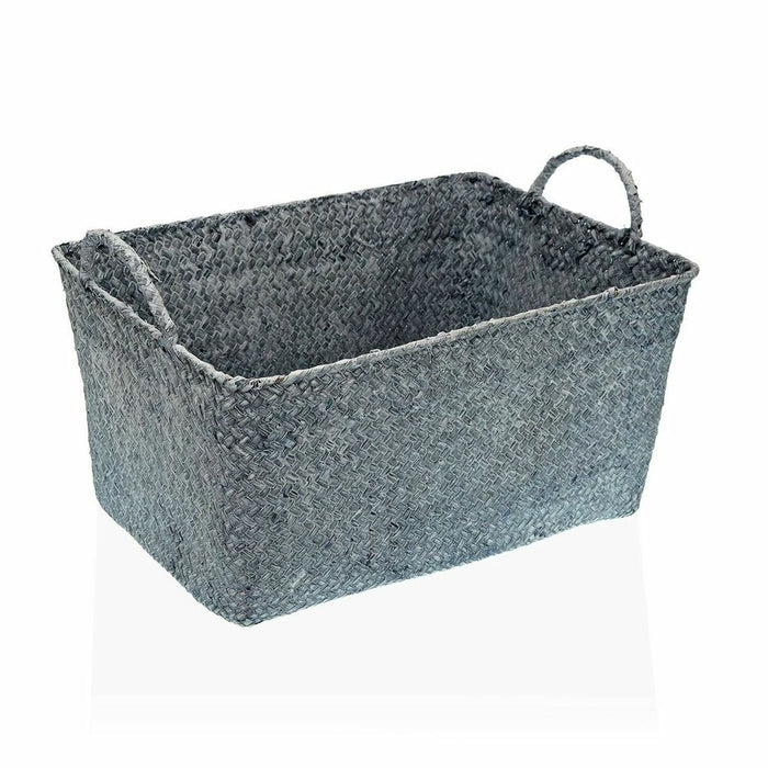 Coș Multifuncțional Versa Dreptunghiular Albastru (23 x 18 x 33 cm)