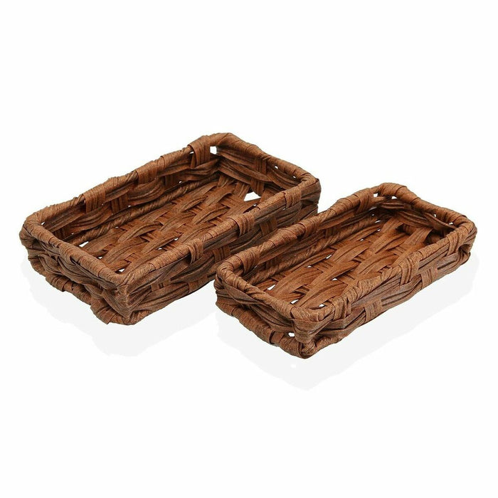 Set de Coșuri Versa Polietilenă (11 x 4 x 20 cm) (2 pcs)
