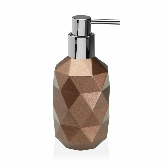 Dozator de Săpun Versa Diamond Roz Plastic Rășină (7,7 x 17,8 x 7,7 cm)
