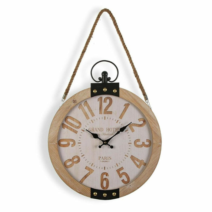 Ceas de Perete Grand Hotel Versa Lemn MDF (40 x 6,5 x 47 cm)