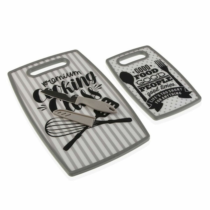 Set de plăci de tăiat Versa Cook polipropilenă 37 x 1,5 x 23 cm 23 x 27 x 1,2 cm 19 x 30 x 1,2 cm (2 Unități)