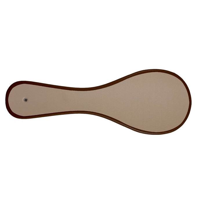 Suport de linguri Versa Bej Ceramică (10 x 28 cm)