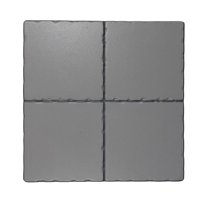 Suport Protecție pentru Masă Versa Gri Ceramică (20 x 20 cm)