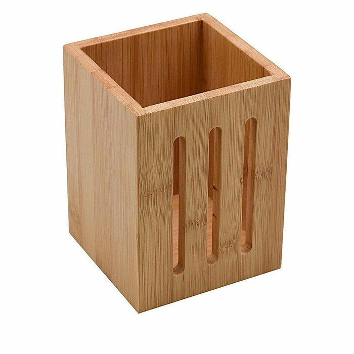 Suport pentru ustensile de bucătărie Versa 10 x 13,5 x 10 cm Bambus