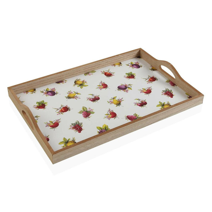 Tavă pentru gustari Versa Strawberry Lemn MDF (30 x 5 x 45 cm)