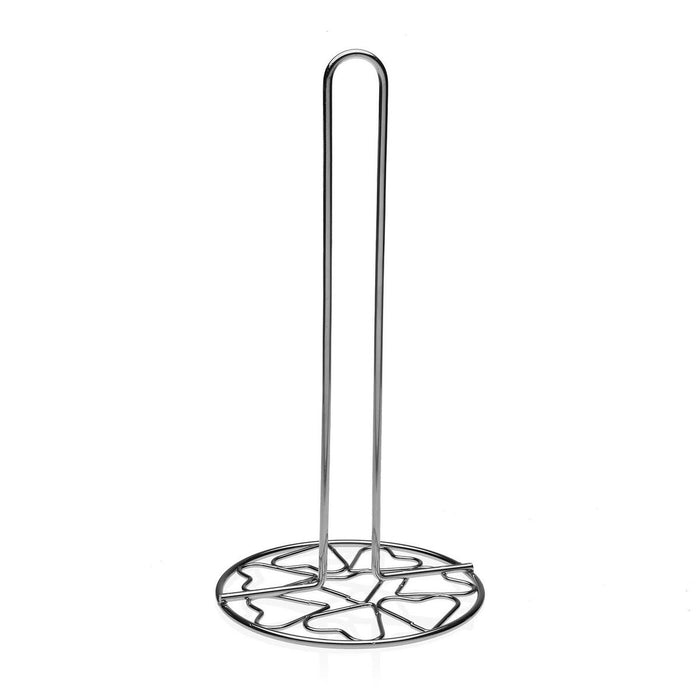 Suport pentru hârtie de bucătărie Versa Inimi Metal Oțel (15 x 29 x 15 cm)