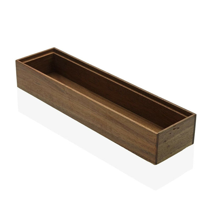 Cutie Multifuncțională Versa Mare 7,7 x 5,1 x 30,5 cm Salcâm Bambus