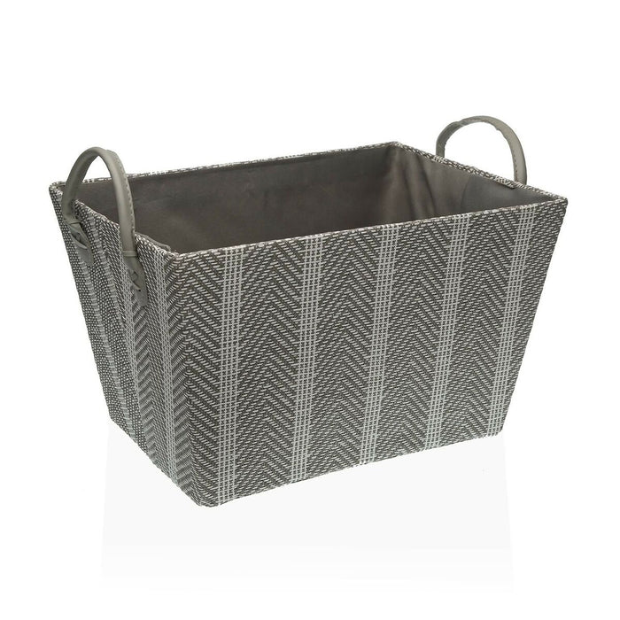 Coș Versa Gri Hârtie (26 x 22 x 36 cm)