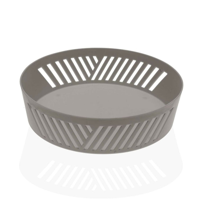 Fructieră Versa Gri polipropilenă (24,5 x 6,5 x 24,5 cm)