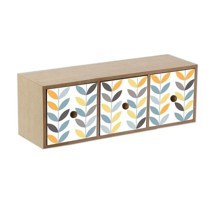 Casetă de Bijuterii Versa Erin 11 x 11 x 33 cm Lemn MDF