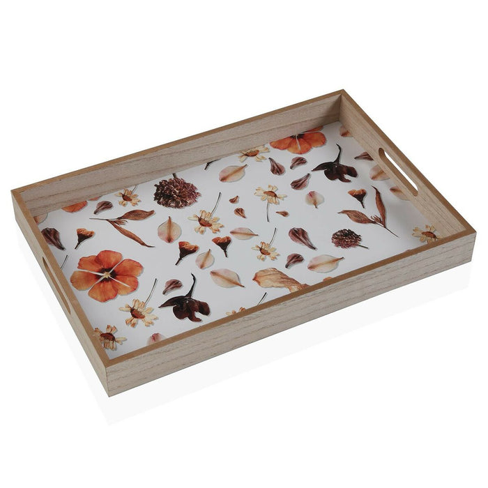 Tavă Versa Květiny Lemn MDF 30 x 5 x 45 cm