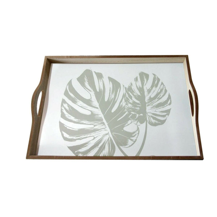 Tavă Versa Shelly Gri Lemn MDF 30 x 5 x 45 cm