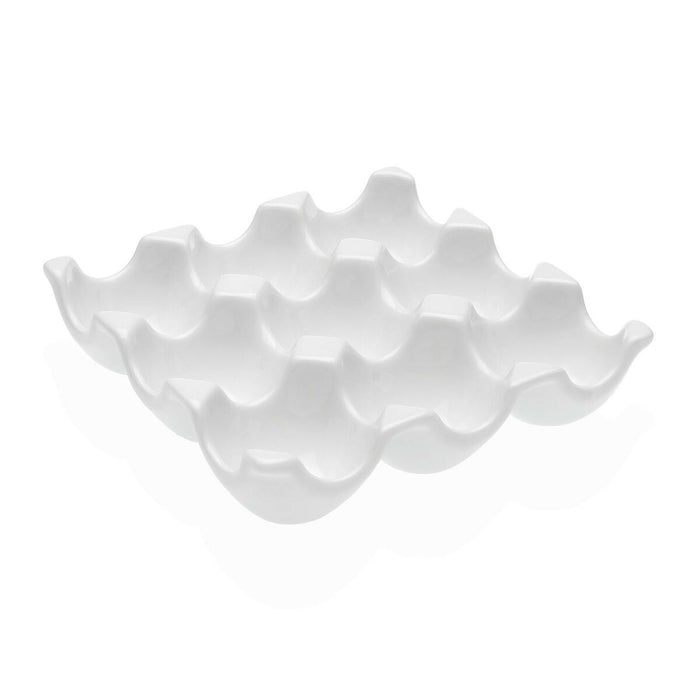 Recipient pentru ouă Versa Porțelan 15,4 x 3,3 x 15,4 cm