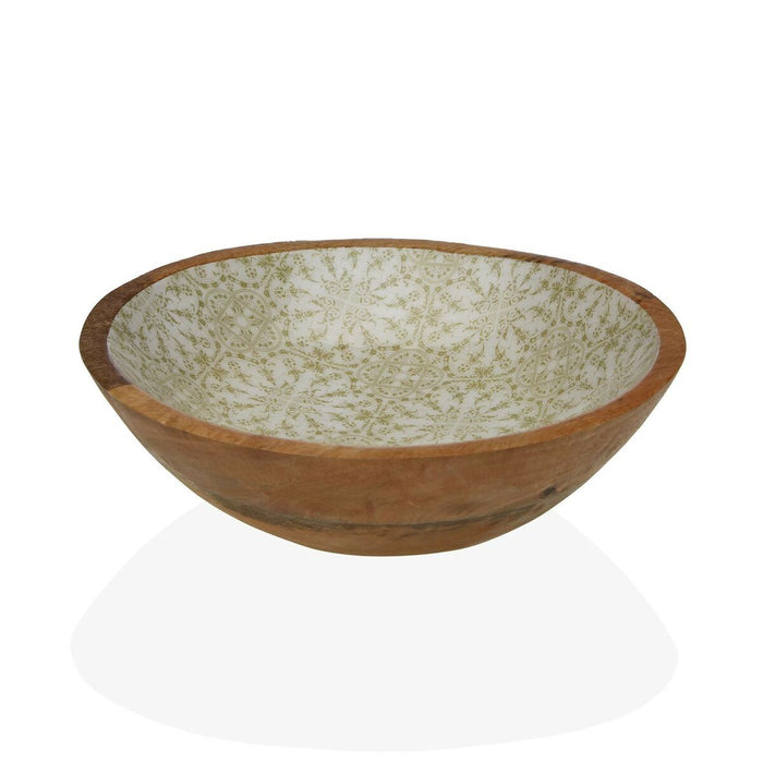Bol Versa Bambus Porțelan Lemn de mango 24 x 7 x 24 cm