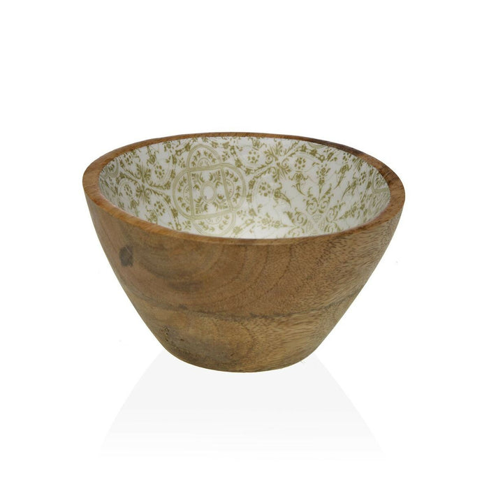 Bol Versa Bambus Porțelan Lemn de mango 13 x 7 x 13 cm