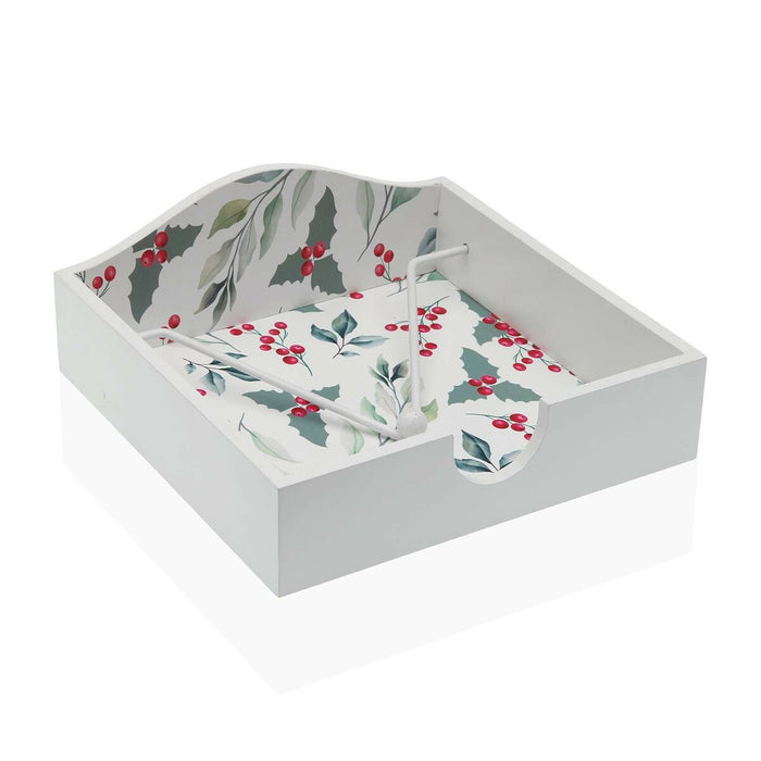 Suport pentru Șervețele Versa Acebo Lemn MDF 18 x 7 x 18 cm