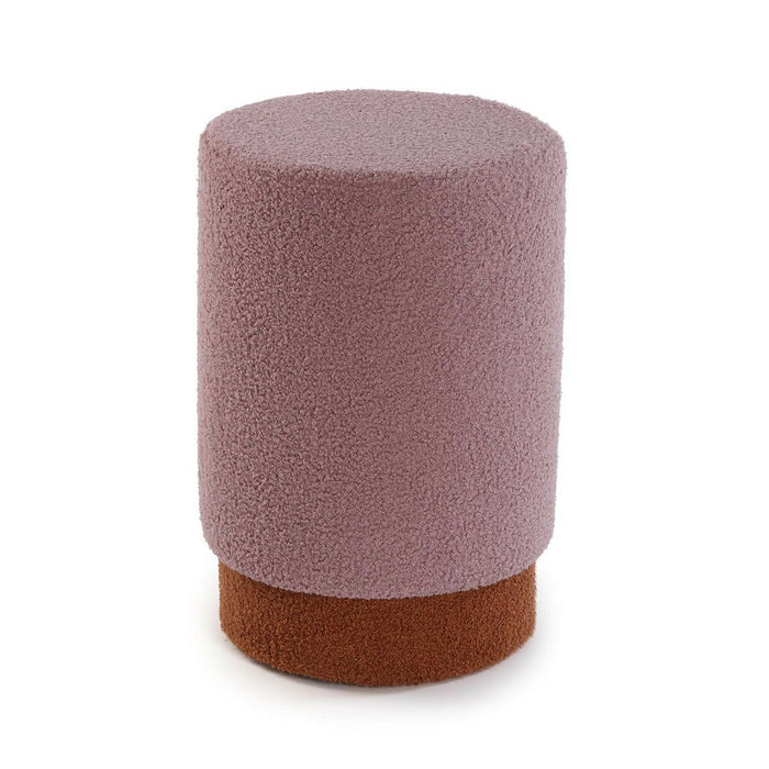 Taburet Versa Roz deschis Lemn 33 x 47 x 33 cm