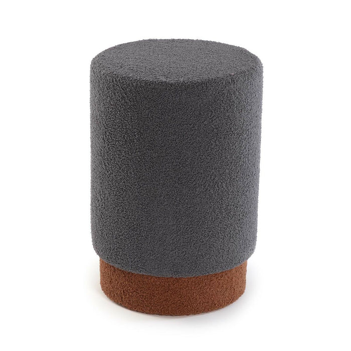 Taburet Versa Gri Lemn 33 x 47 x 33 cm