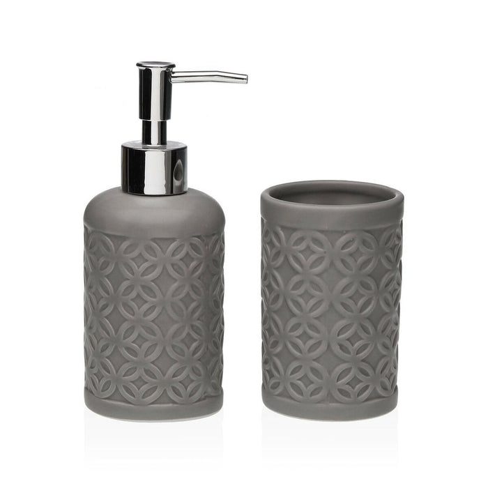 Set de Baie Versa Gri Dolomite 6,8 x 17 x 6,8 cm