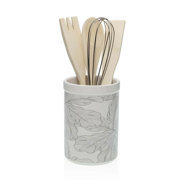 Suport pentru ustensile de bucătărie Versa Palmier Ceramică 10 x 15 x 10 cm