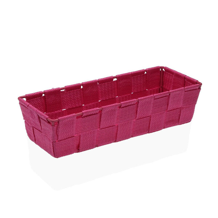 Coș Versa Lover Fucsia Textilă 10 x 6 x 25 cm