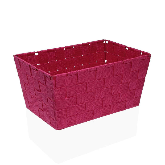 Coș Versa Lover Fucsia Textilă 20 x 15 x 30 cm
