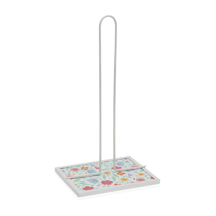Suport pentru hârtie de bucătărie Versa Flandes Metal Oțel Lemn MDF 16,5 x 31 x 13 cm