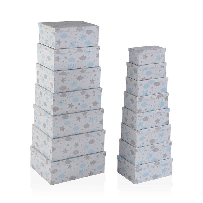 Set de cutii de depozitare, cu posibilitate de stivuire Versa Baby Carton 15 Piese 35 x 16,5 x 43 cm