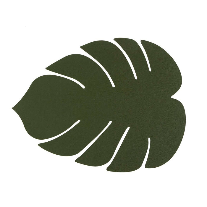 Suport Protecție pentru Masă Versa Frunza a unei plante Verde 35 x 44,5 cm