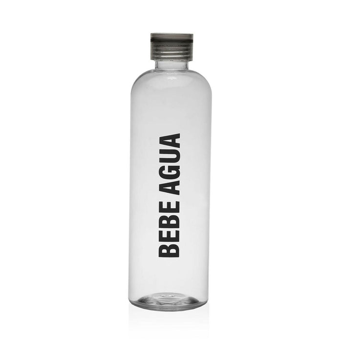 Sticlă de apă Versa Negru Oțel polistiren 1,5 L 9 x 29 x 9 cm