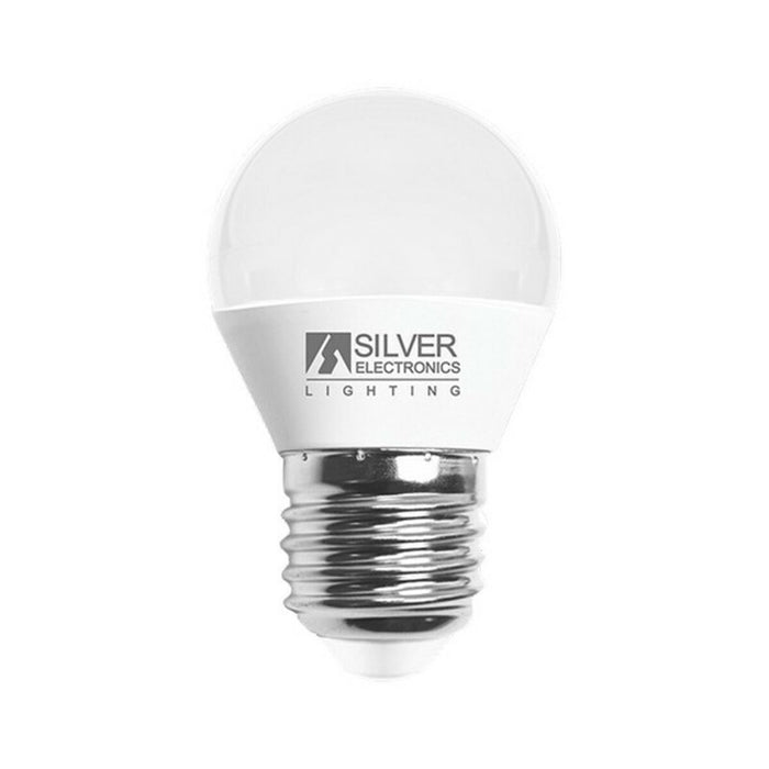 Bec LED Sferic Silver Electronics 960727 E27 7W