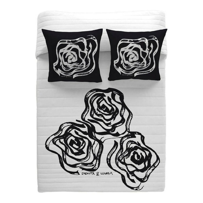 Husă de pernă de canapea Devota & Lomba CBROSASPANEL-blanco/negro_180 270 x 260 cm