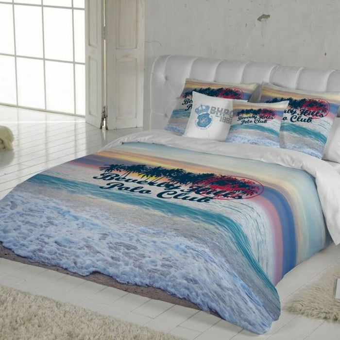 Husă de pilotă Beverly Hills Polo Club BHFNHAW_Multicolor-Cama 150 Pat 150 240 x 220 cm