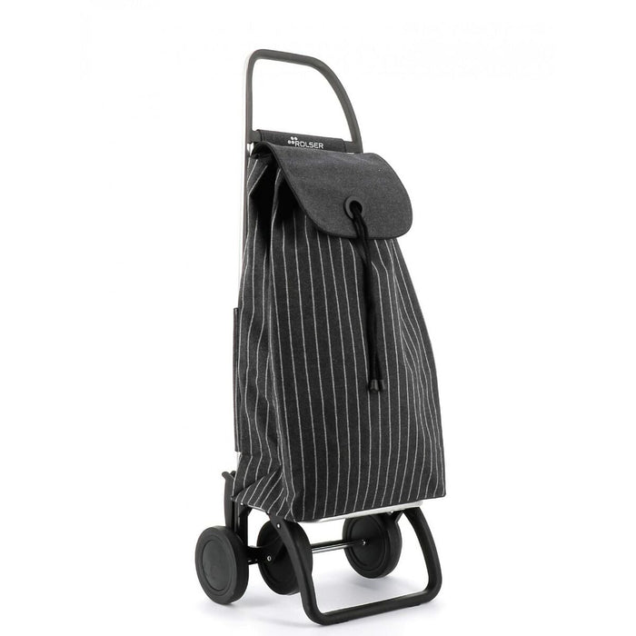 Cărucior de cumpărături Rolser I-MAX TAILOR 4 Alb/Negru (43 L)