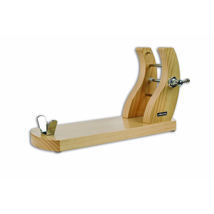 Suport din Lemn pentru Jambon Arcos Maro lemn de pin 50 x 28 x 18,1 cm