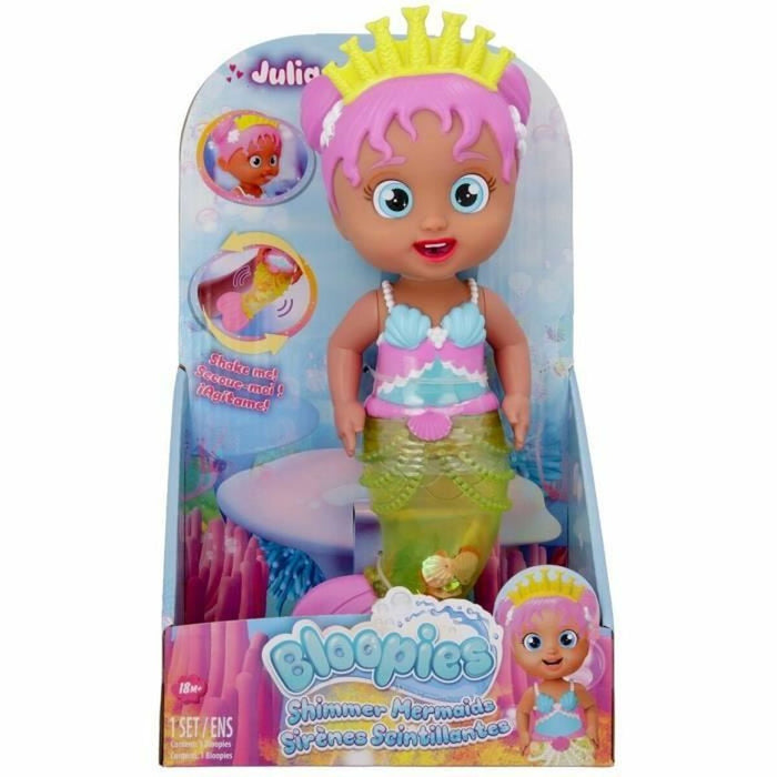 Păpușă Bebe IMC Toys Bloopies Shimmer Mermaids Julia