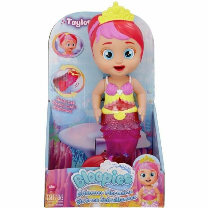Păpușă Bebe IMC Toys Bloopies Shimmer Mermaids Taylor