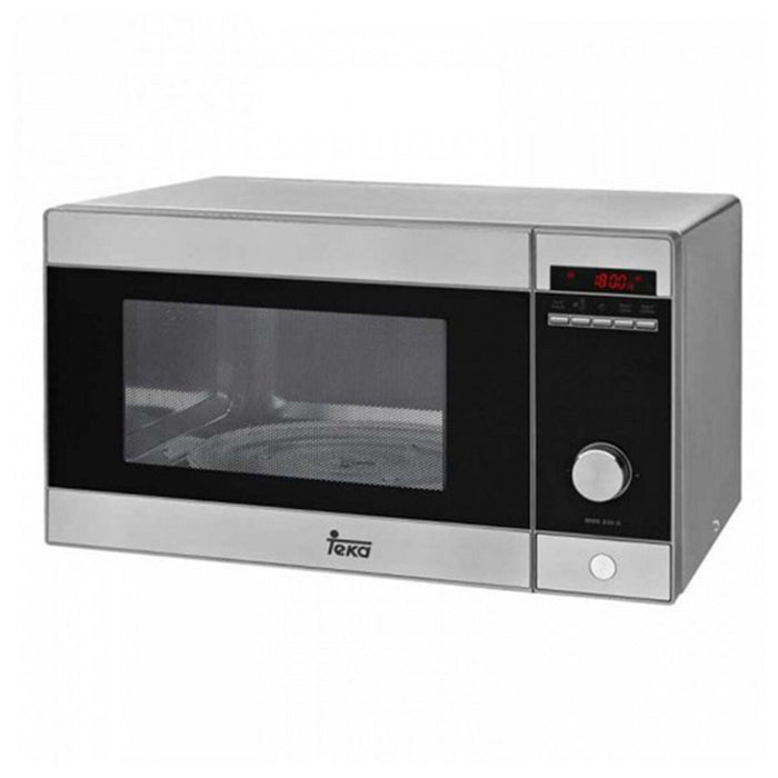 Cuptor cu microunde cu Grill Teka MWE230G 23L 23 L 800W 800 W 1000 W Negru/Argintiu Oțel 23 L