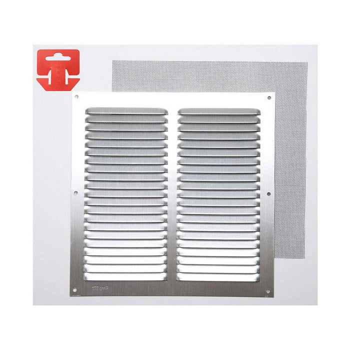 Grilă Fepre Plasă antițânțari Aluminiu Cromat (25 x 25 cm)