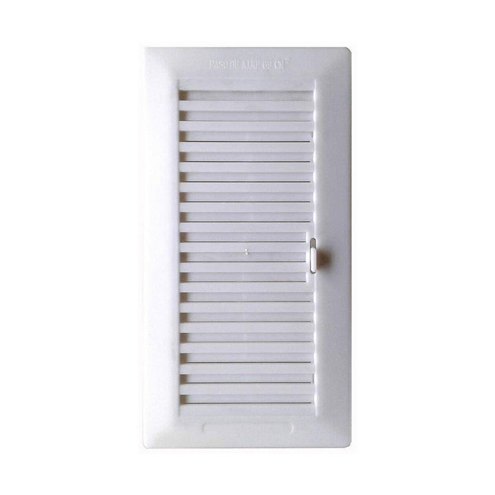 Grilă Fepre Reglabil/ă Încorporabil Alb ABS polipropilenă (13,3 x 26 cm)