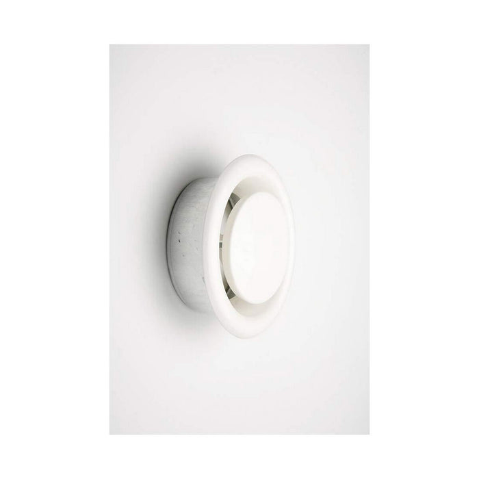 Difuzor de ventilație Fepre Koppa Reglabil/ă Încorporabil Ø 125 mm Alb