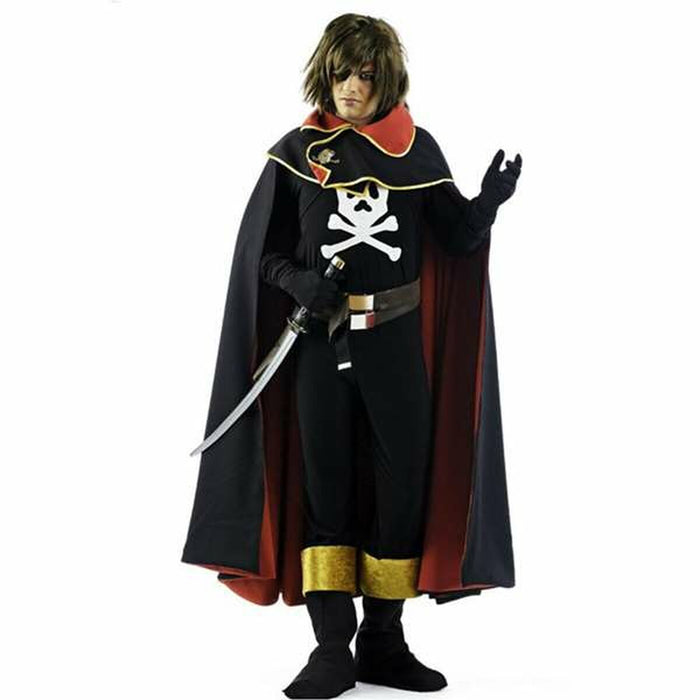 Costum Deghizare pentru Adulți Limit Costumes Pirate De L'Espace Pirat 5 Piese Negru