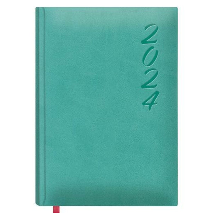 Agendă BRASILIA  DOHE 2024 Anual Verde 15 x 21 cm