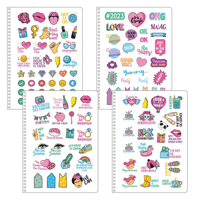 Agendă GLOSS DOHE 2024 Anual Mov 12,5 x 18 cm